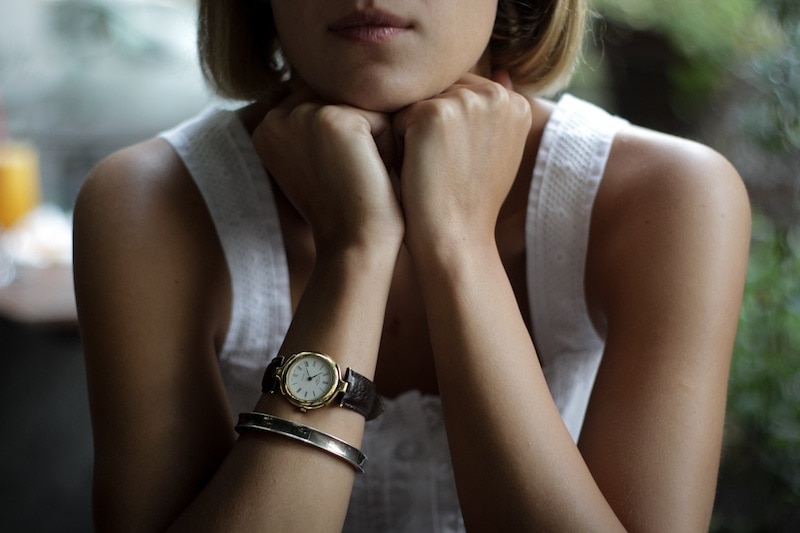 woman wearing watch san diego alcohol-hero lady