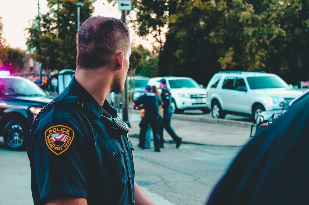 police arresting somebody for fentanyl