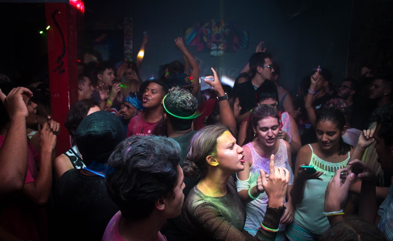 party rave and lsd users